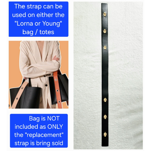 DANSE LENTE "Interchangeable / Replacement" ONLY STRAP for "lorna and young" bag - Picture 2 of 8